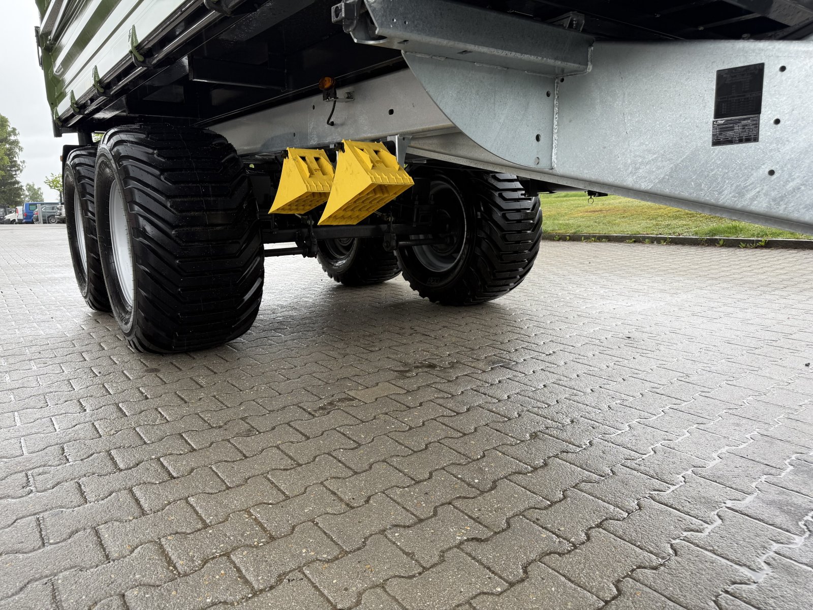 Tandemkipper typu Fliegl TDK 140, Neumaschine v Neureichenau (Obrázek 9)