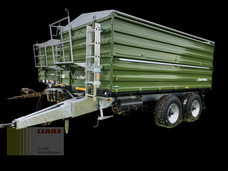 Tandemkipper του τύπου Fliegl TDK 200 PROFI XL HELLGRÜN, Neumaschine σε Schwandorf (Φωτογραφία 1)