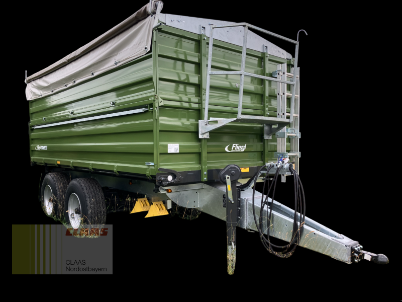 Tandemkipper του τύπου Fliegl TDK 200 PROFI XL HELLGRÜN, Neumaschine σε Schwandorf (Φωτογραφία 3)