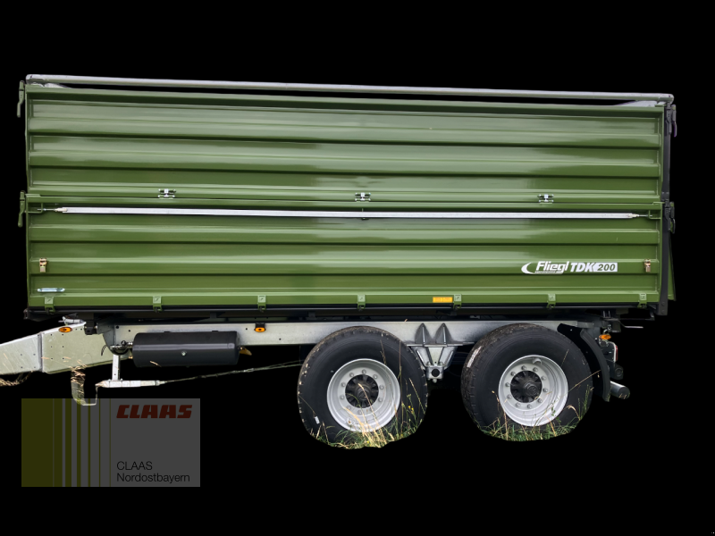 Tandemkipper του τύπου Fliegl TDK 200 PROFI XL HELLGRÜN, Neumaschine σε Schwandorf (Φωτογραφία 4)