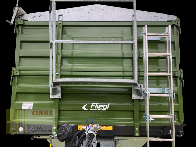 Tandemkipper του τύπου Fliegl TDK 200 PROFI XL HELLGRÜN, Neumaschine σε Hof (Φωτογραφία 9)
