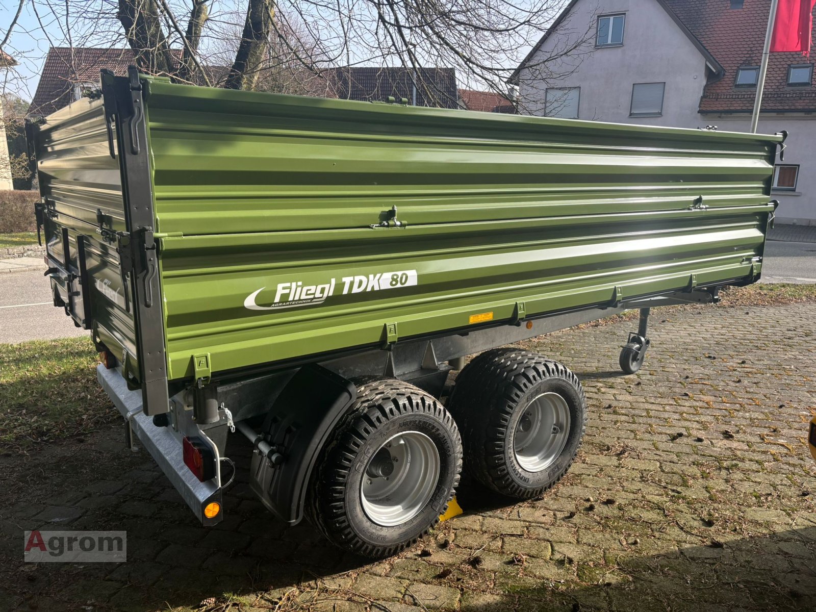 Tandemkipper типа Fliegl TDK 80, Neumaschine в Blaufelden-Wiesenbach (Фотография 2)