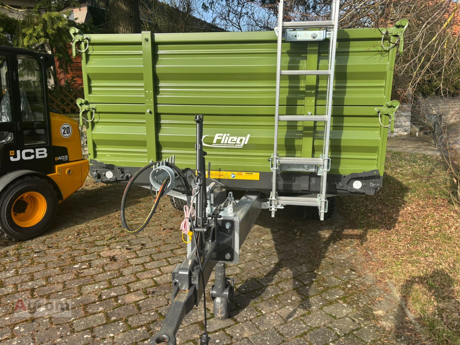 Tandemkipper типа Fliegl TDK 80, Neumaschine в Blaufelden-Wiesenbach (Фотография 4)