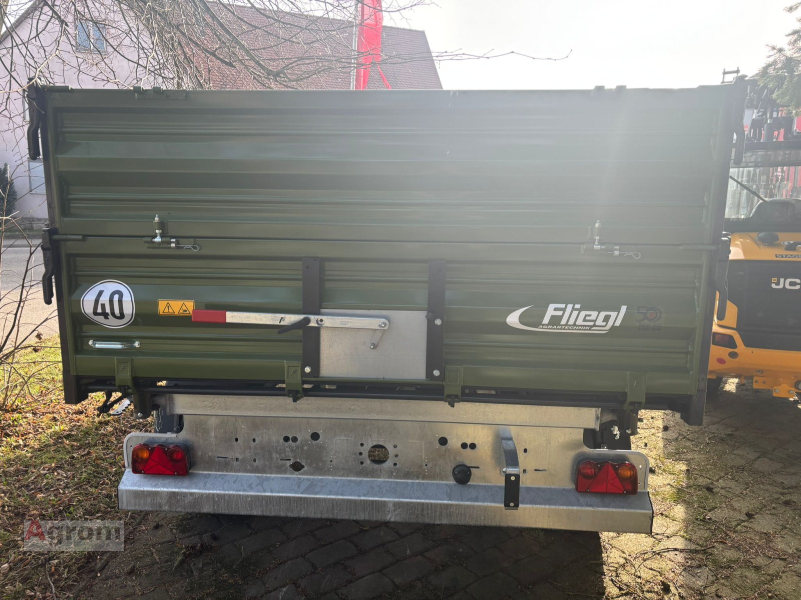 Tandemkipper типа Fliegl TDK 80, Neumaschine в Blaufelden-Wiesenbach (Фотография 5)
