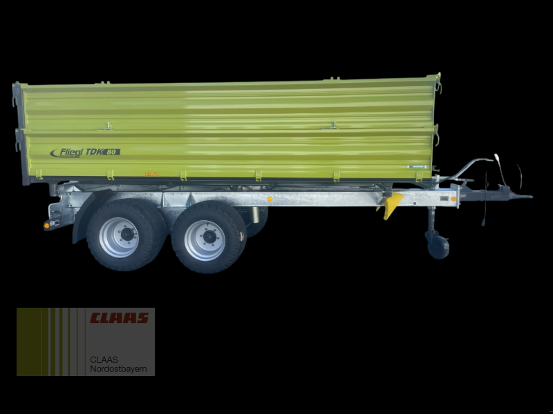 Tandemkipper a típus Fliegl TDK 80A-88 VR FOX TANDEM, Neumaschine ekkor: Altenstadt a.d. Waldnaab (Kép 4)