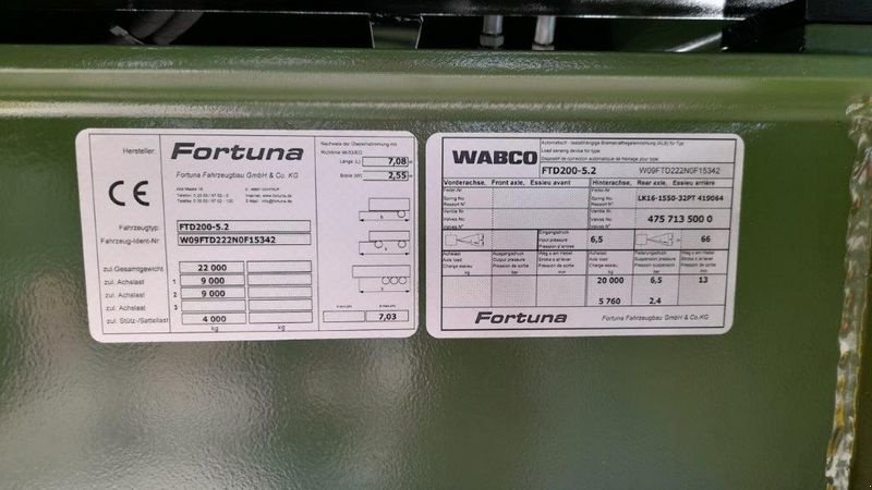 Tandemkipper des Typs Fortuna FTD 200 / 5.2 / 40 FORTUNA-TAN, Gebrauchtmaschine in Miltach (Bild 5)