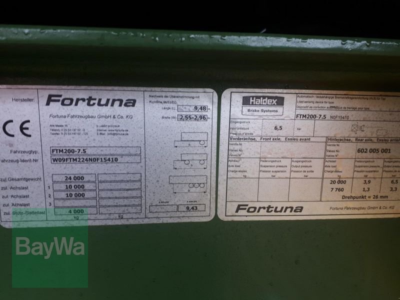 Tandemkipper typu Fortuna FTM 200 / 7.5 / 40 FORTUNA-TAN, Gebrauchtmaschine w Großweitzschen (Zdjęcie 2)