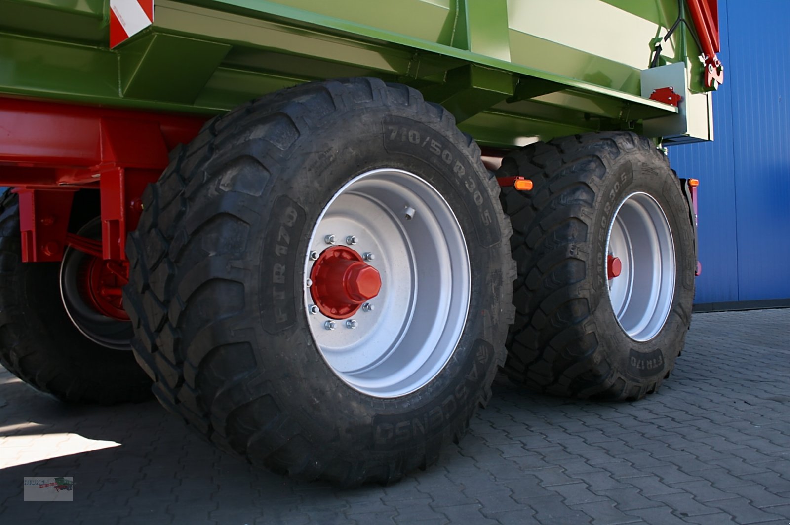 Tandemkipper typu Hilken MKR 7000 Premium, 710/50R30,5, Häckselausätze 800mm, Neumaschine v Vorwerk (Obrázek 4)