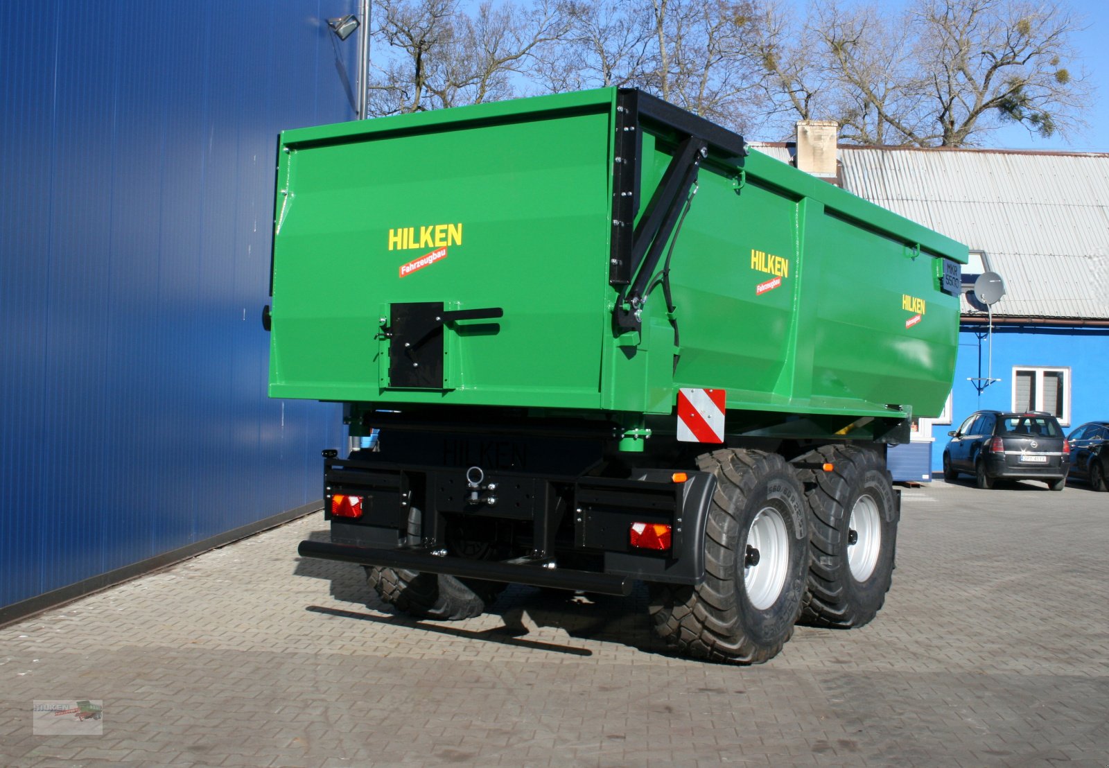 Tandemkipper typu Hilken Tandem-Muldenkipper MKR5500, Häckselaufsätze 800mm, Hardox-Boden, 560/60R22,5, Neumaschine v Vorwerk (Obrázek 3)