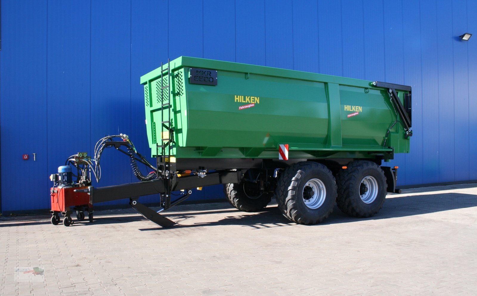 Tandemkipper typu Hilken Tandem-Muldenkipper MKR5500, Häckselaufsätze 800mm, Hardox-Boden, 560/60R22,5, Neumaschine v Vorwerk (Obrázek 5)