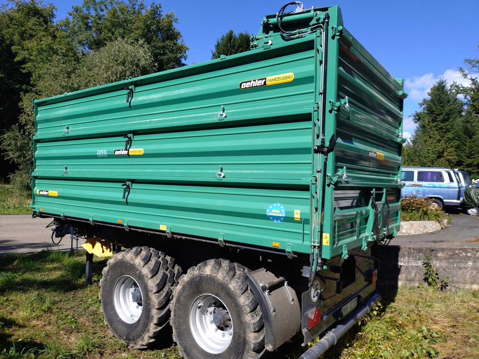 Tandemkipper typu Oehler TDK 160, 16To, Hydr. Rückwand, Gebrauchtmaschine v Creglingen (Obrázek 1)