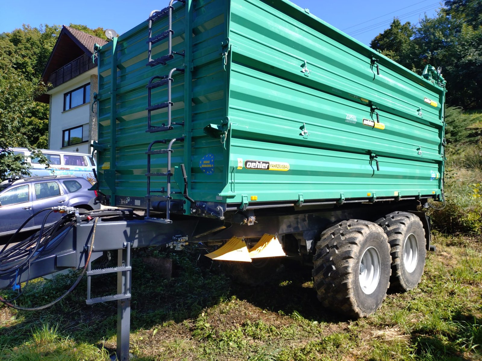 Tandemkipper typu Oehler TDK 160, 16To, Hydr. Rückwand, Gebrauchtmaschine v Creglingen (Obrázek 2)