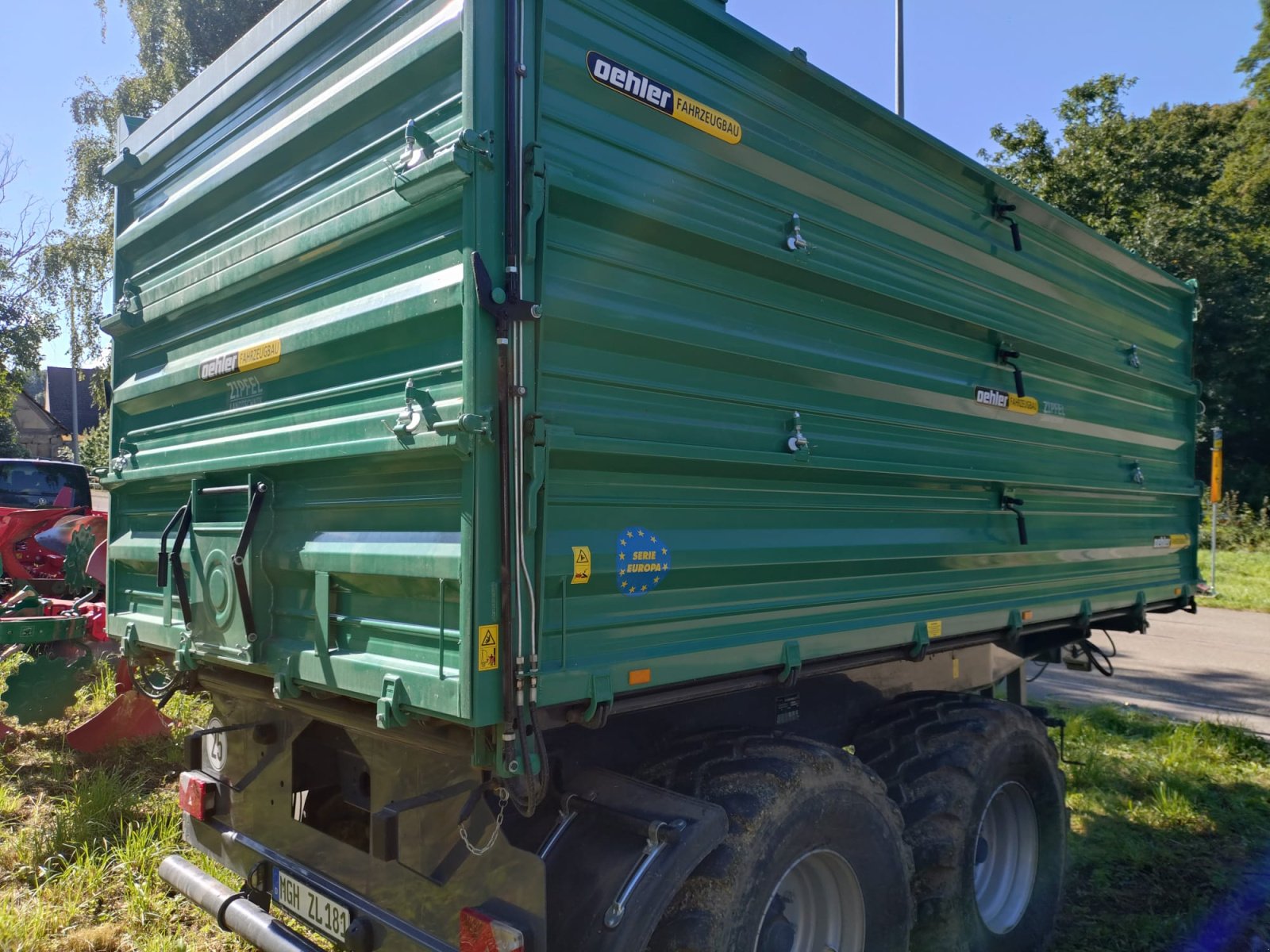 Tandemkipper typu Oehler TDK 160, 16To, Hydr. Rückwand, Gebrauchtmaschine v Creglingen (Obrázek 3)