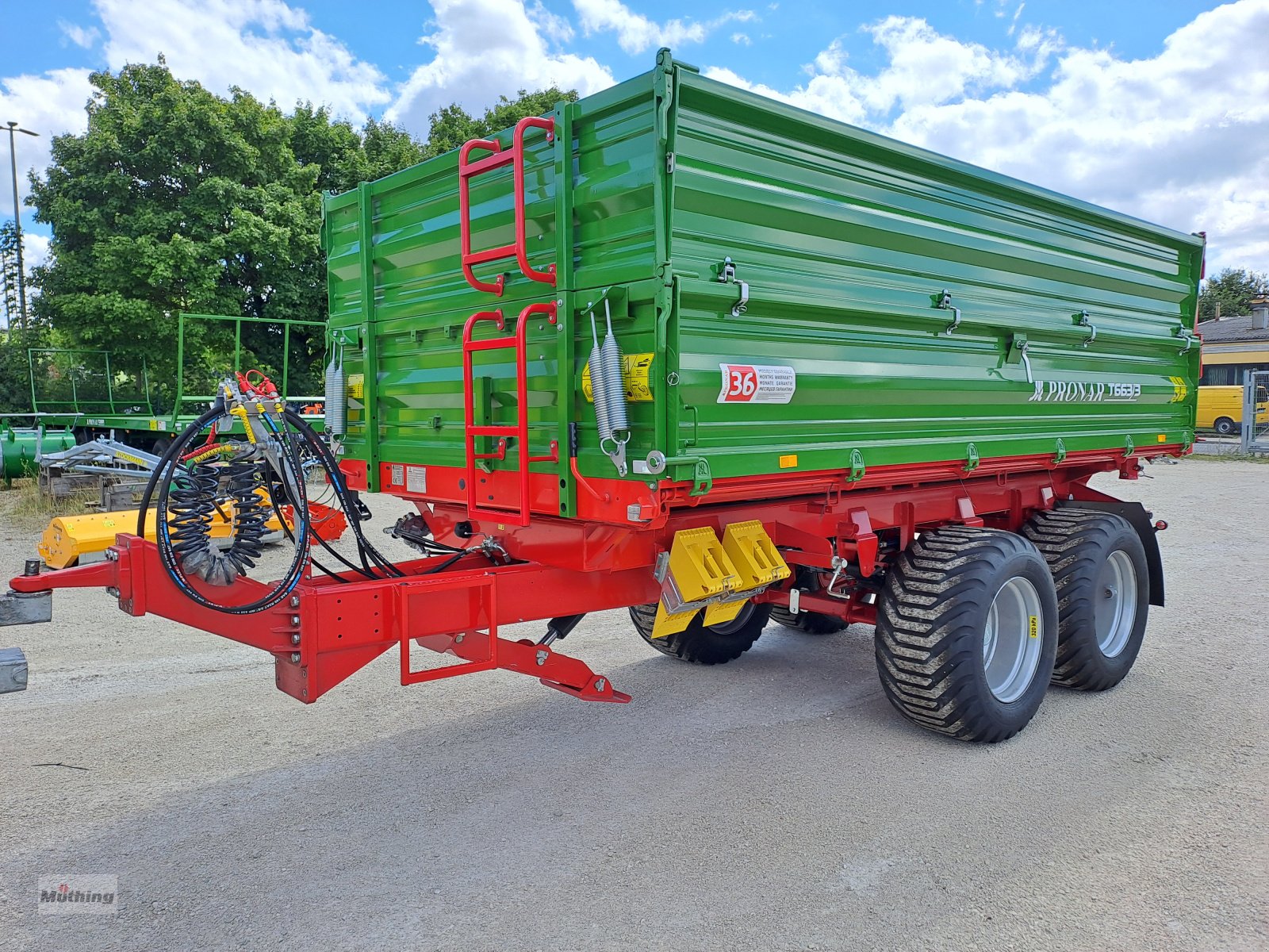 Tandemkipper des Typs PRONAR T663/3, Neumaschine in Neumarkt (Bild 4)