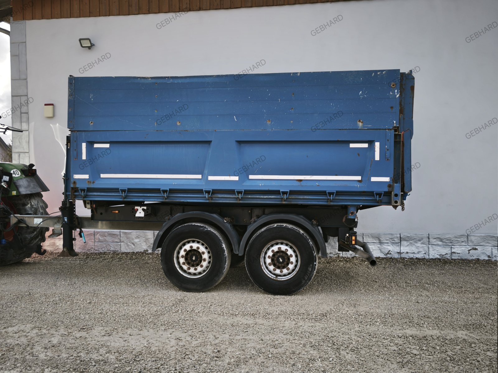 Tandemkipper des Typs Schmitz 18 Tonnen Tandemkipper Dreiseitenkipper 18 Tonnen Lkw- Anhänger, Gebrauchtmaschine in Großschönbrunn (Bild 4)