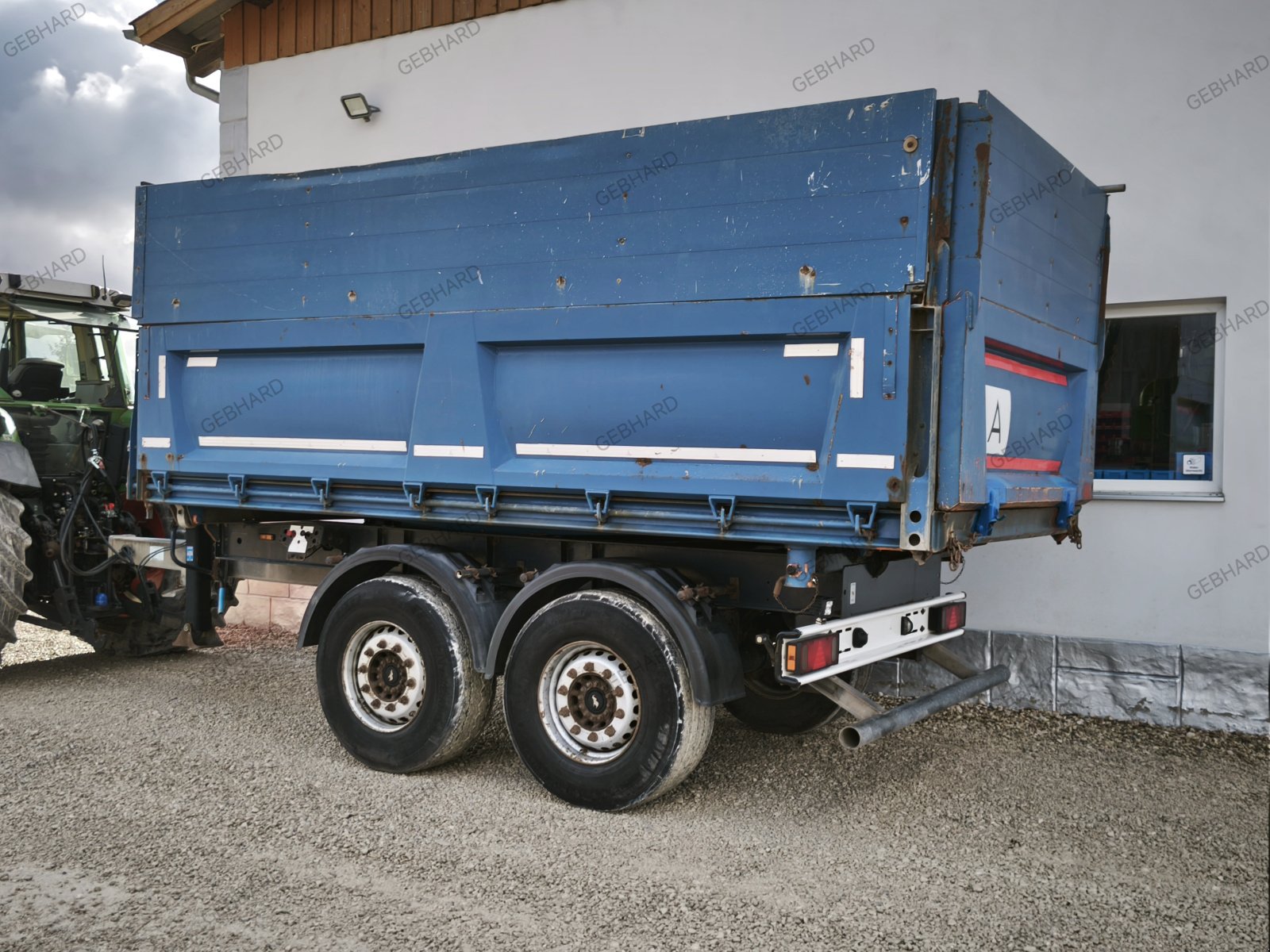 Tandemkipper des Typs Schmitz 18 Tonnen Tandemkipper Dreiseitenkipper 18 Tonnen Lkw- Anhänger, Gebrauchtmaschine in Großschönbrunn (Bild 9)
