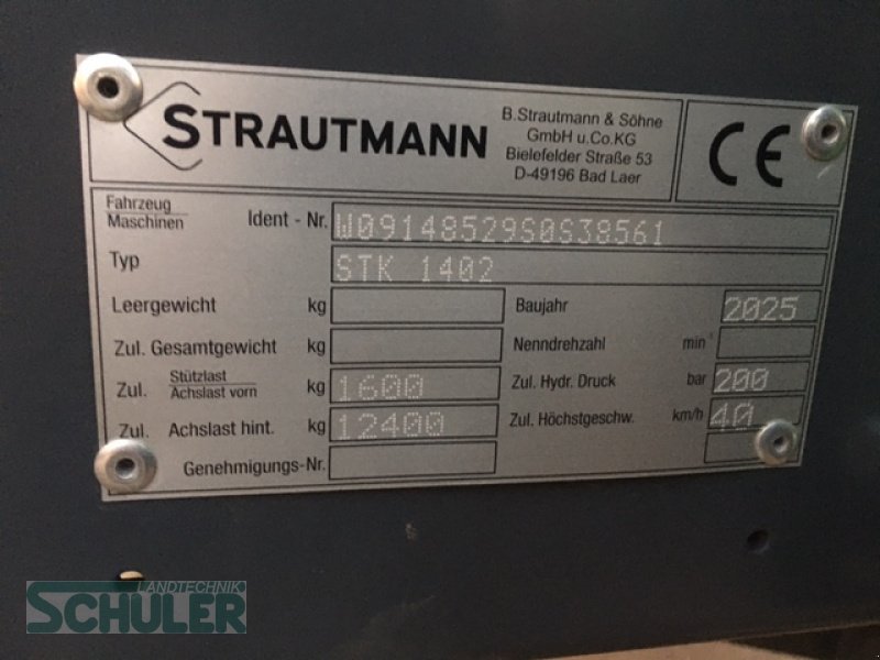 Tandemkipper des Typs Strautmann STK 1402, Neumaschine in St. Märgen (Bild 15)