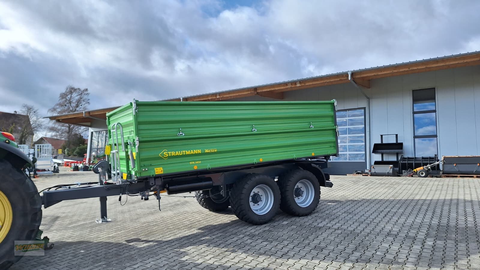 Tandemkipper του τύπου Strautmann STK 1402, Neumaschine σε Frauenneuharting (Φωτογραφία 1)