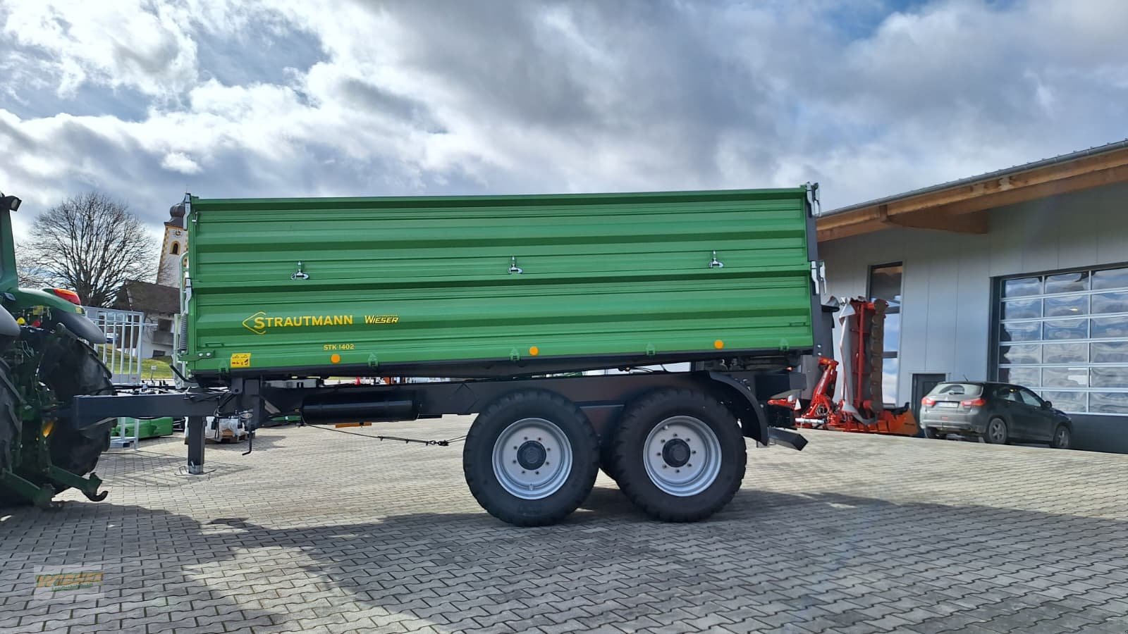Tandemkipper του τύπου Strautmann STK 1402, Neumaschine σε Frauenneuharting (Φωτογραφία 12)