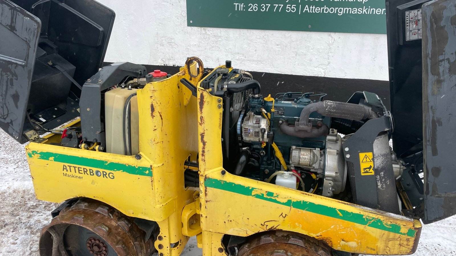 Tandemvibrationswalze Türe ait Bomag BMP 8500 Bomag BMP 8500, Gebrauchtmaschine içinde Nykøbing Mors (resim 3)