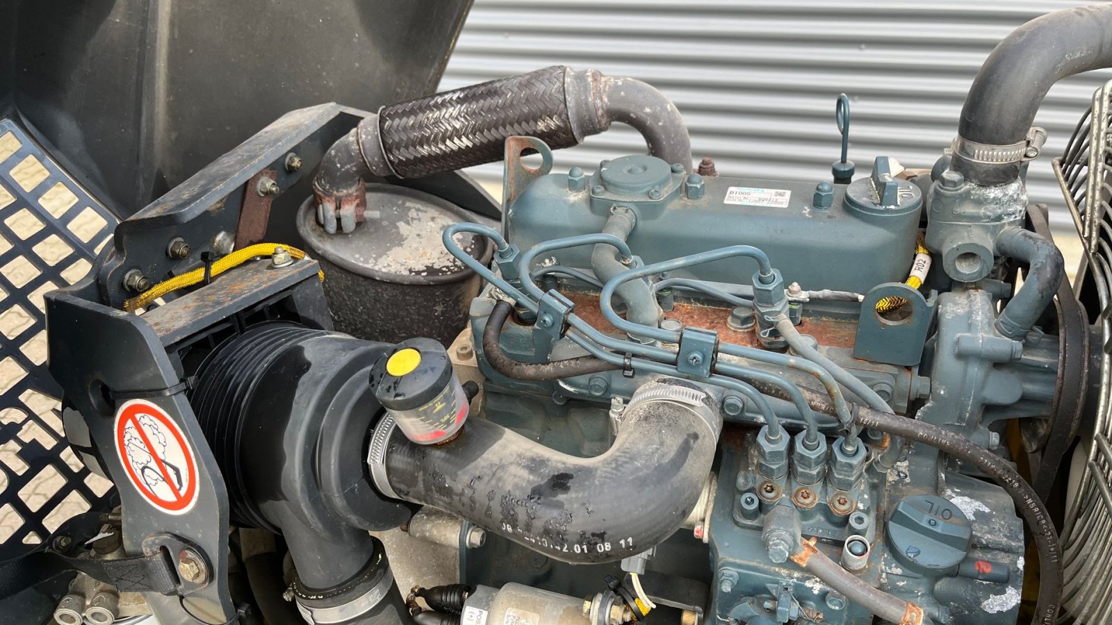 Tandemvibrationswalze tipa Bomag BMP 8500 fjernstyret råjords kompaktor, Gebrauchtmaschine u Rønnede (Slika 8)