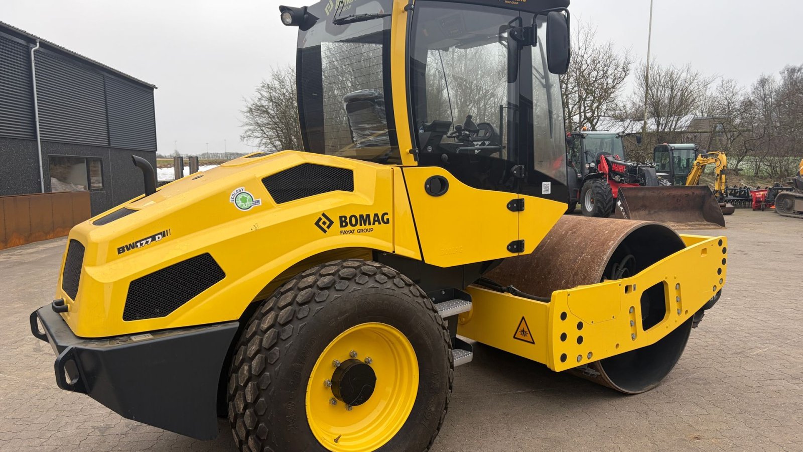 Tandemvibrationswalze van het type Bomag BW 177 D-5, Gebrauchtmaschine in Roslev (Foto 5)