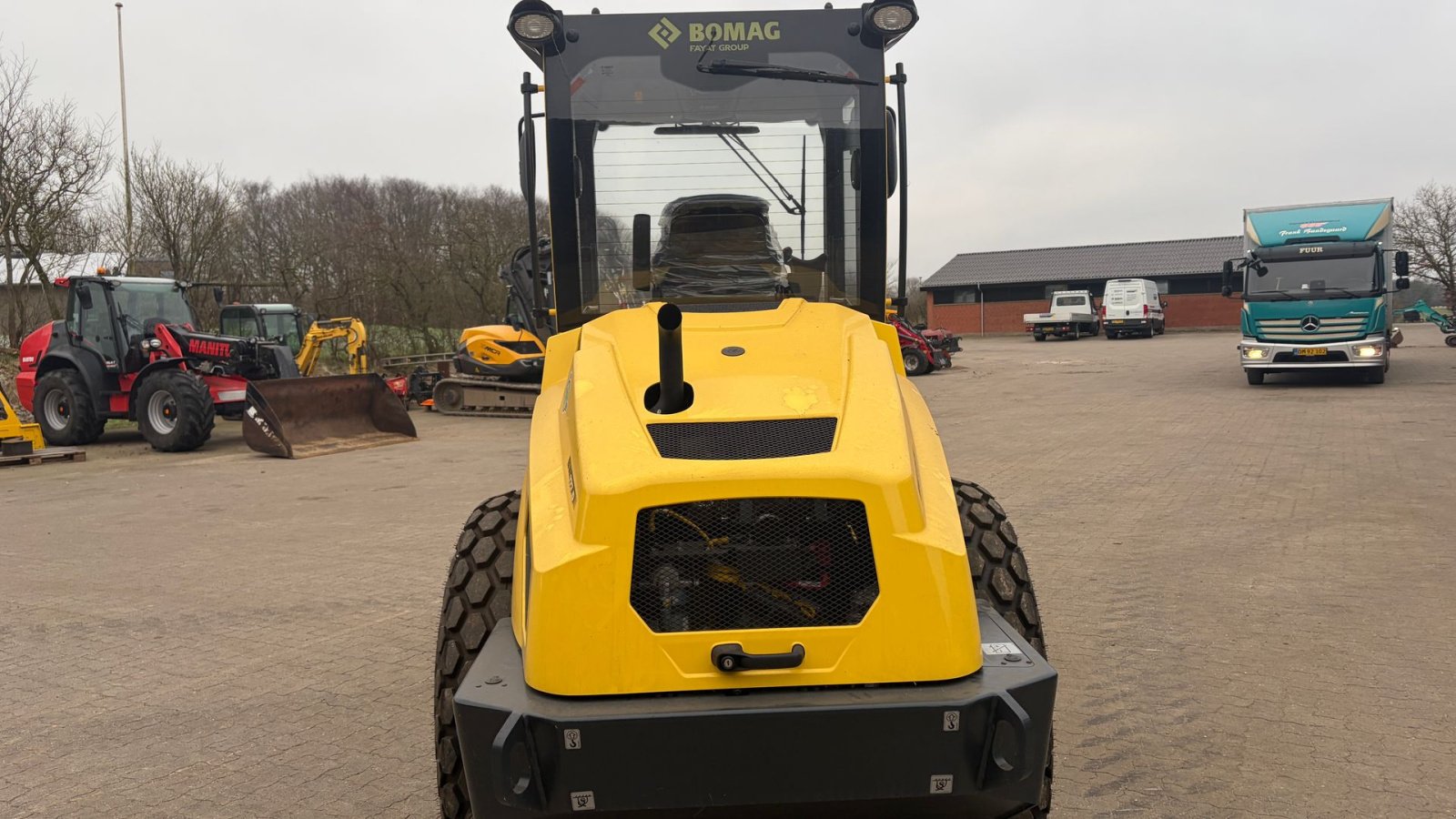 Tandemvibrationswalze van het type Bomag BW 177 D-5, Gebrauchtmaschine in Roslev (Foto 4)