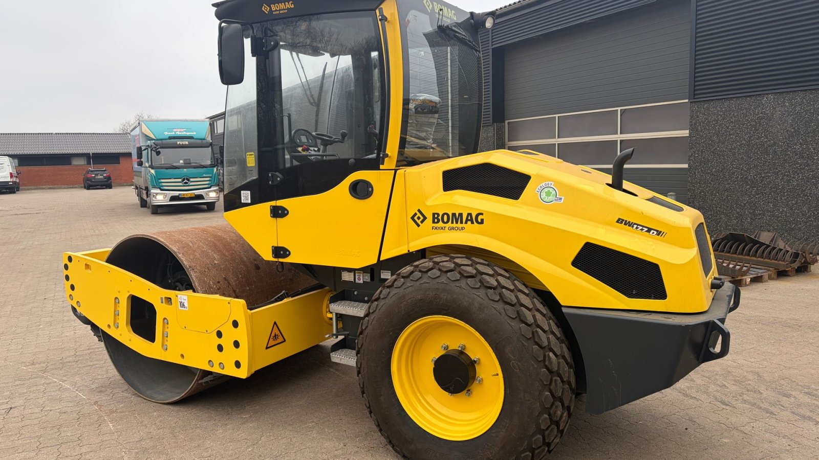 Tandemvibrationswalze van het type Bomag BW 177 D-5, Gebrauchtmaschine in Roslev (Foto 3)