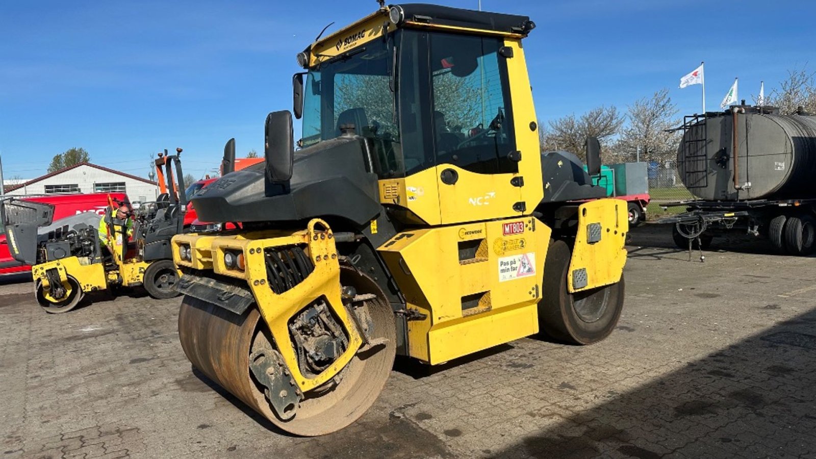 Tandemvibrationswalze del tipo Bomag BW154, Gebrauchtmaschine en Rødovre (Imagen 1)