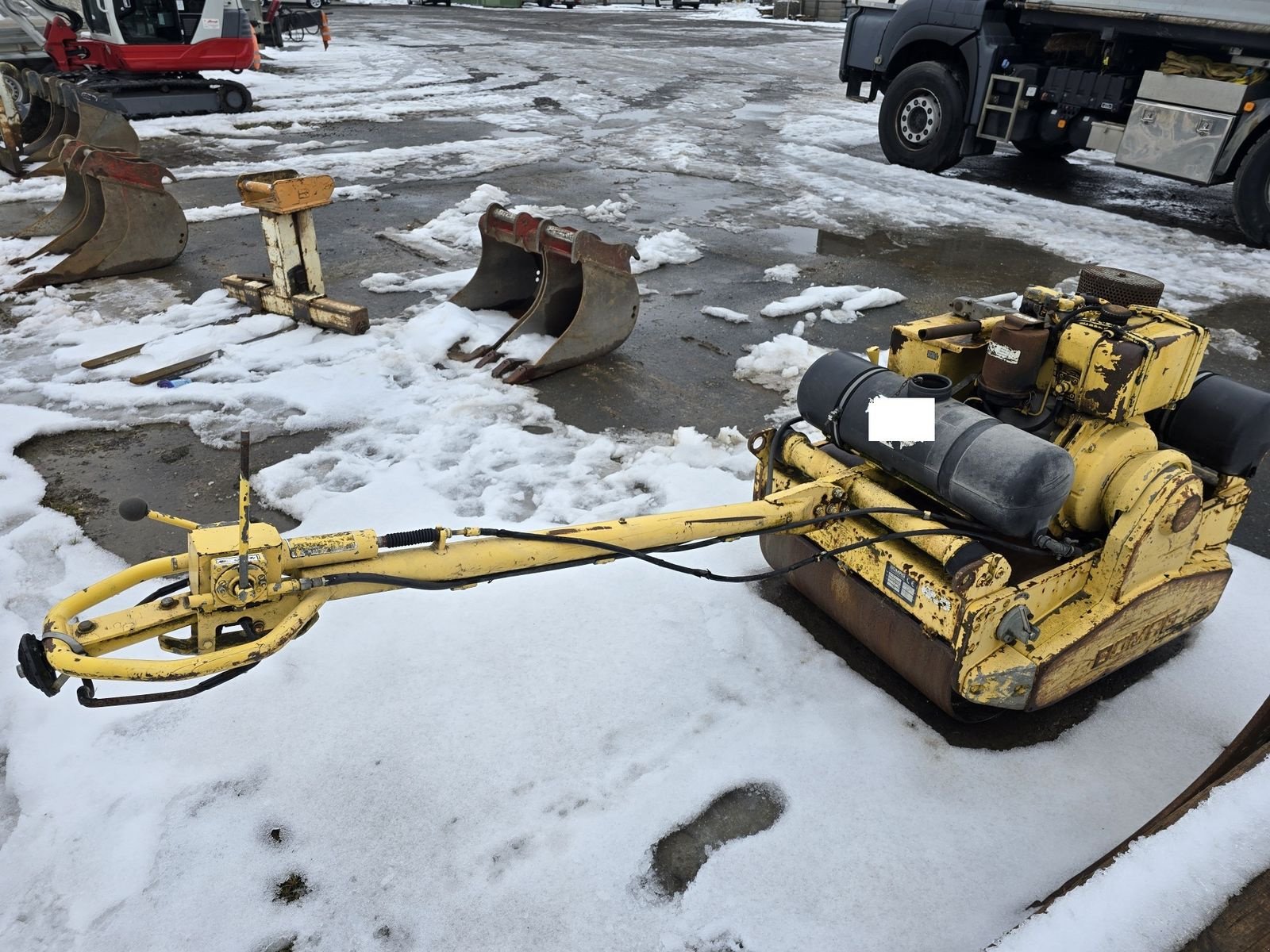 Tandemvibrationswalze van het type Bomag BW75, Gebrauchtmaschine in Gabersdorf (Foto 5)