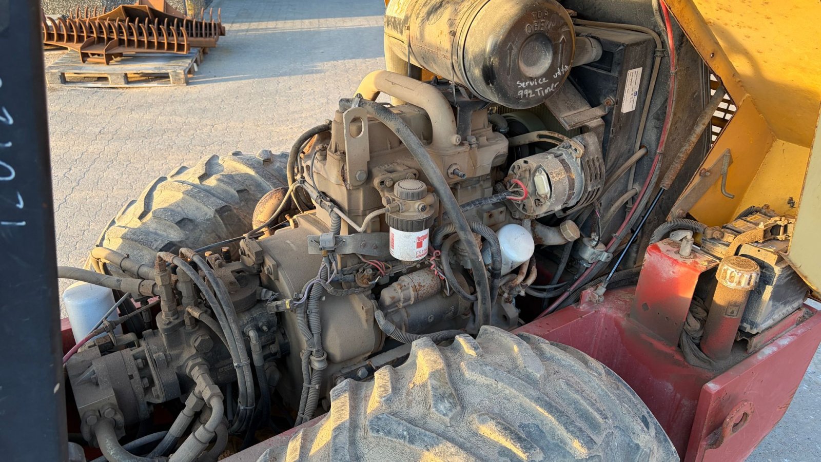 Tandemvibrationswalze del tipo DYNAPAC CA 121 D, Gebrauchtmaschine In Roslev (Immagine 12)