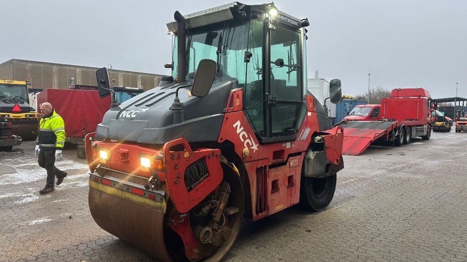 Tandemvibrationswalze типа Hamm DV70TV, Gebrauchtmaschine в Rødovre (Фотография 4)