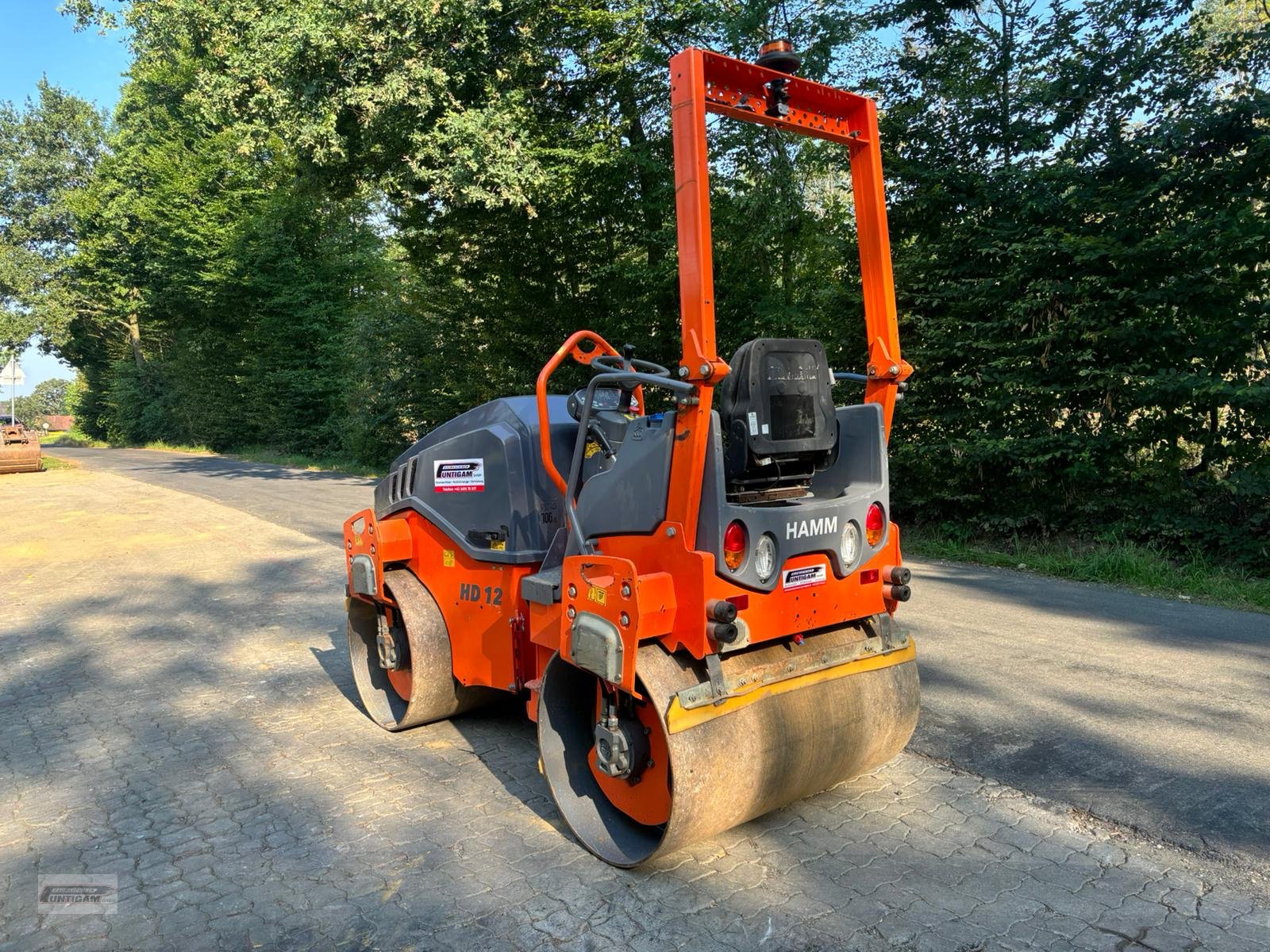 Tandemvibrationswalze of the type Hamm HD 12 VV, Gebrauchtmaschine in Deutsch - Goritz (Picture 5)