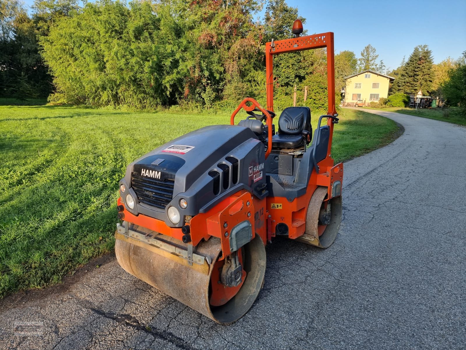Tandemvibrationswalze des Typs Hamm HD 12 VV, Gebrauchtmaschine in Deutsch - Goritz (Bild 4)