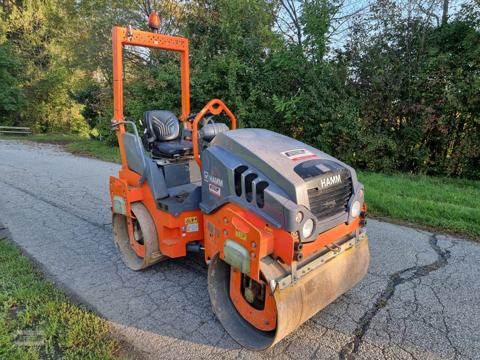 Tandemvibrationswalze des Typs Hamm HD 12 VV, Gebrauchtmaschine in Deutsch - Goritz (Bild 5)