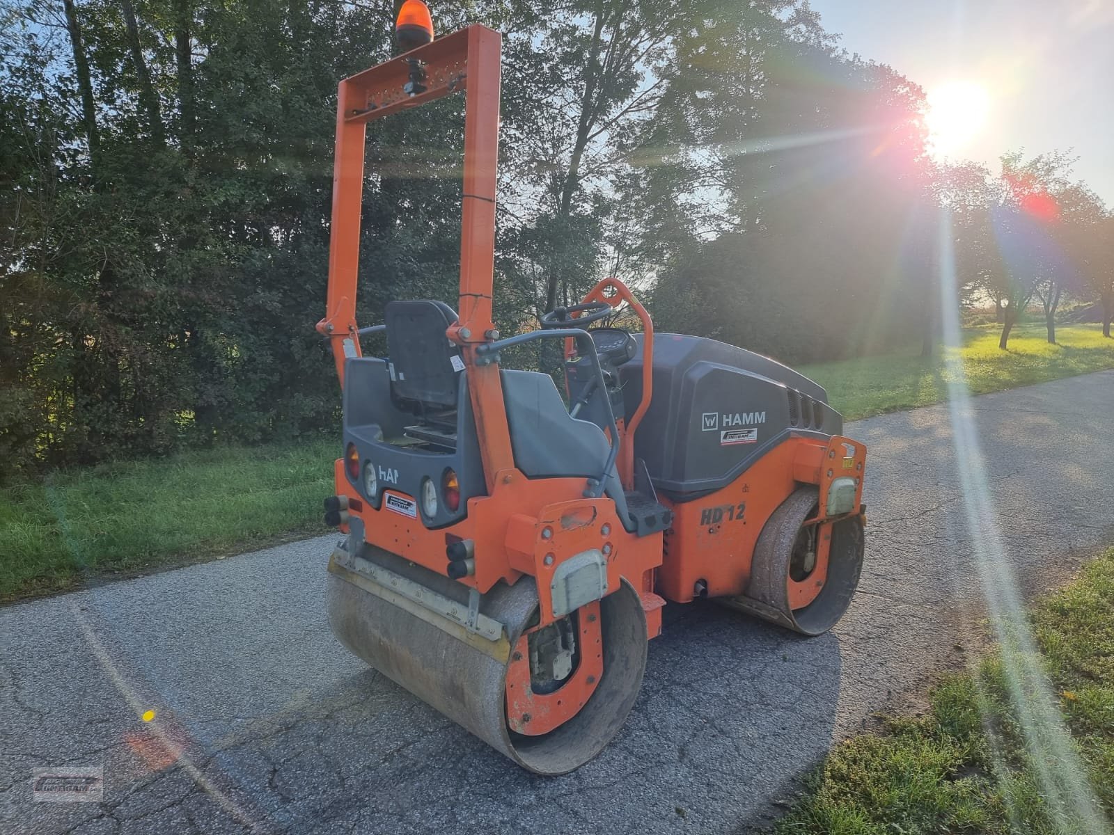 Tandemvibrationswalze des Typs Hamm HD 12 VV, Gebrauchtmaschine in Deutsch - Goritz (Bild 9)