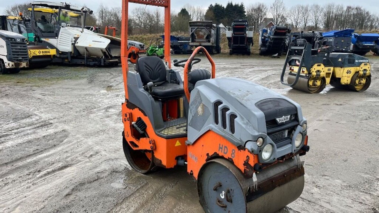 Tandemvibrationswalze tipa Hamm HD 8 VV, Gebrauchtmaschine u Rødovre (Slika 2)