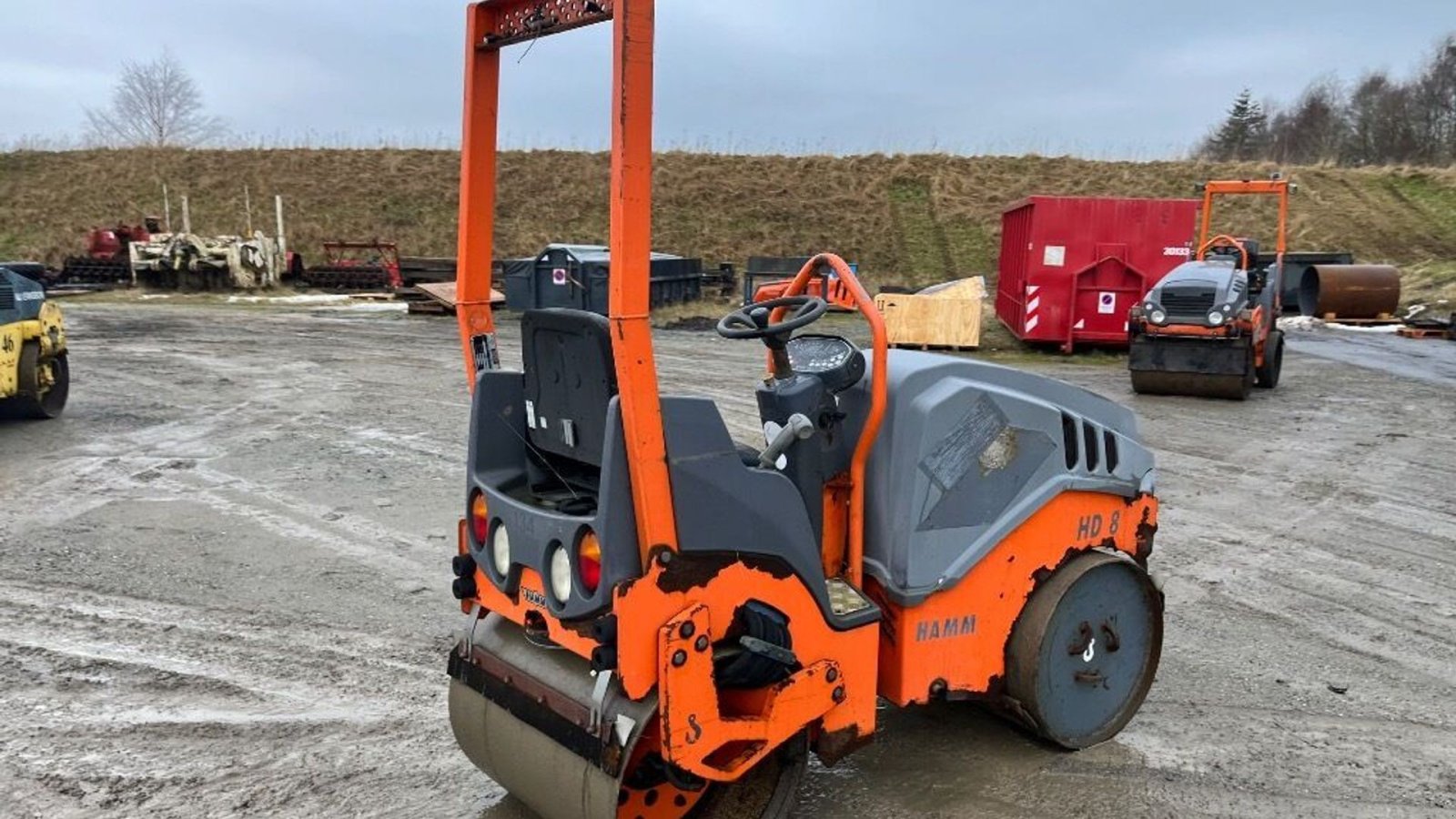 Tandemvibrationswalze tipa Hamm HD 8 VV, Gebrauchtmaschine u Rødovre (Slika 3)