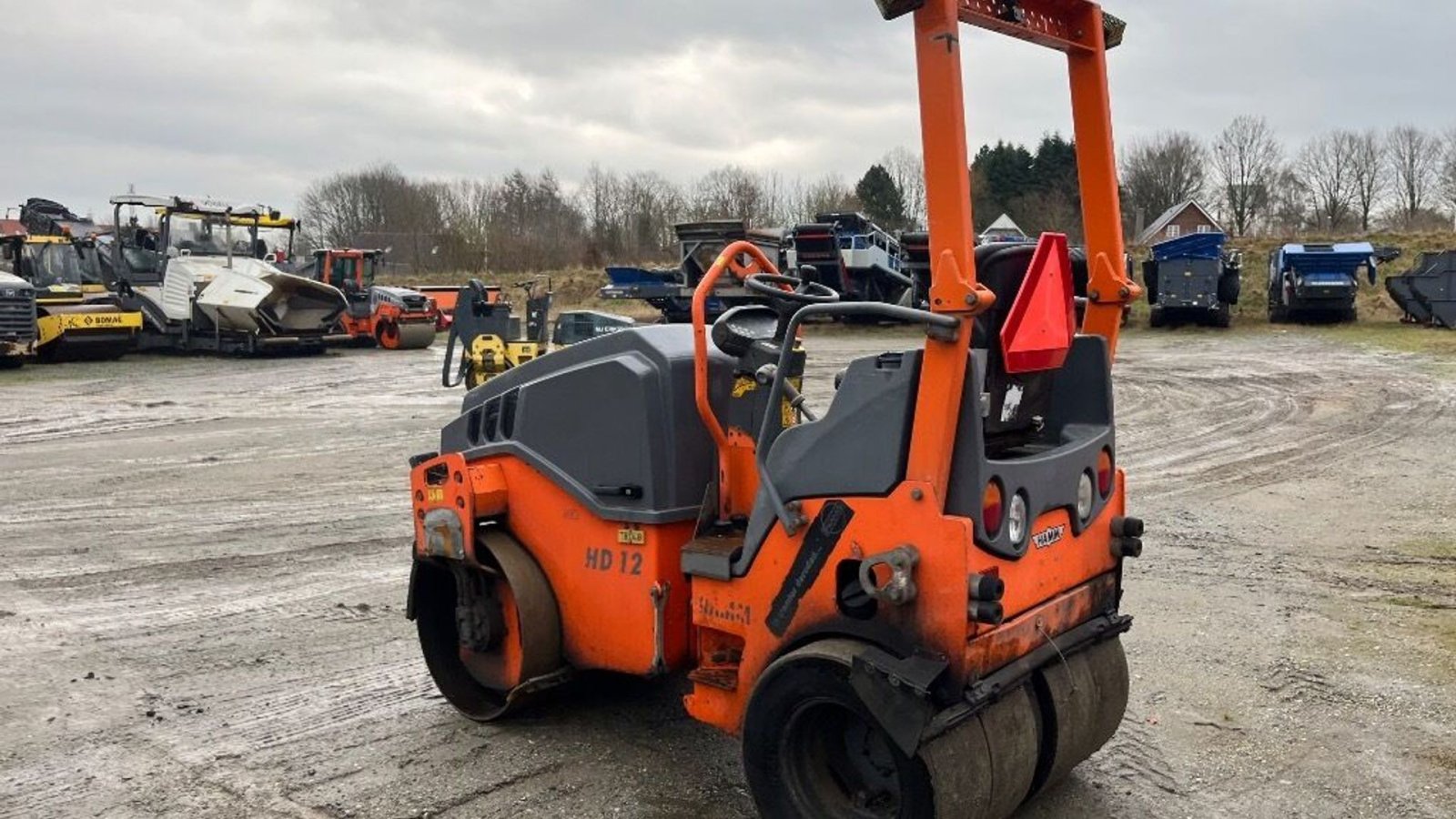 Tandemvibrationswalze del tipo Hamm HD12VT, Gebrauchtmaschine In Rødovre (Immagine 4)