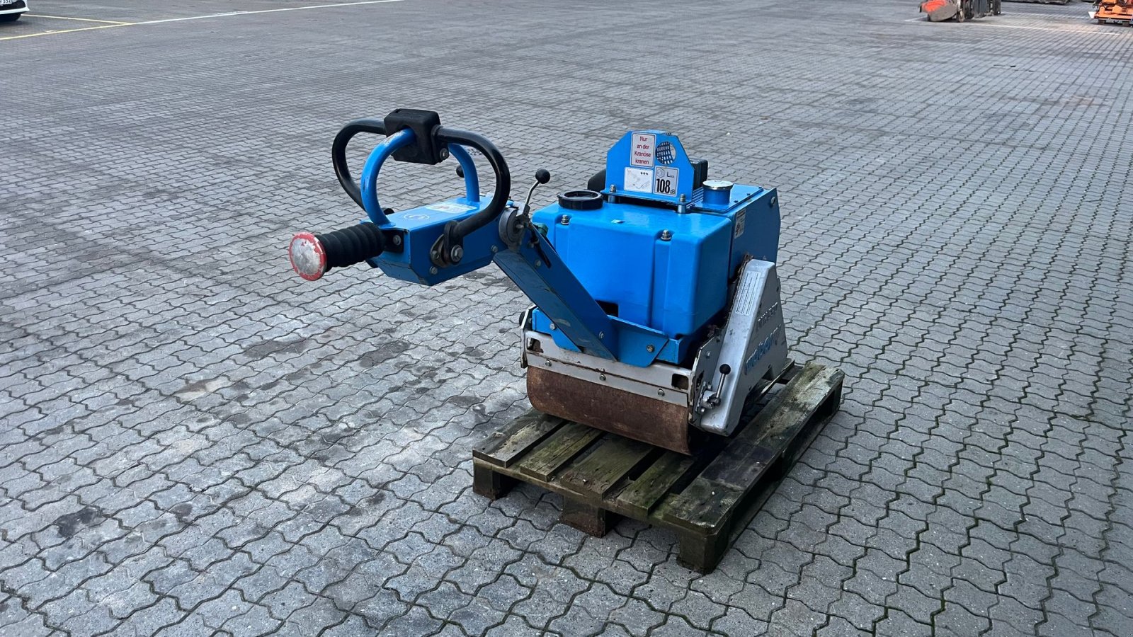 Tandemvibrationswalze tipa Weber-Hydraulik DVH 550L 345kg glatvalset tromle, Gebrauchtmaschine u Rønnede (Slika 3)