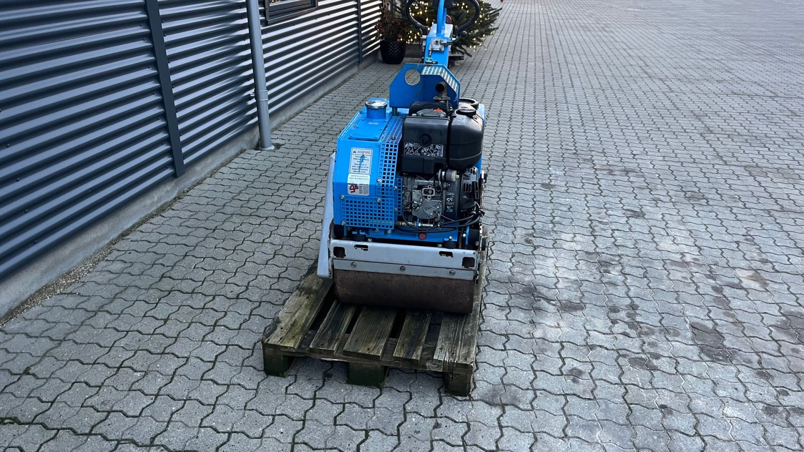 Tandemvibrationswalze tipa Weber-Hydraulik DVH 550L 345kg glatvalset tromle, Gebrauchtmaschine u Rønnede (Slika 4)
