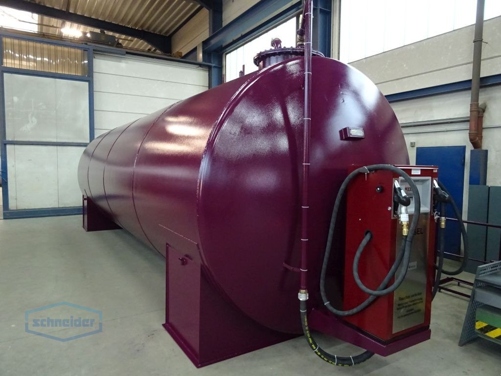 Tankanlage des Typs Alfred Schneider Tankbau Dieseltank Heizöltank Tankanlage Zapfsäule LKW + PKW, Gebrauchtmaschine in Söhrewald (Bild 2)