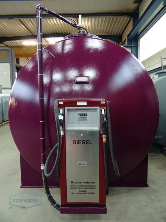 Tankanlage des Typs Alfred Schneider Tankbau Dieseltank Heizöltank Tankanlage Zapfsäule LKW + PKW, Gebrauchtmaschine in Söhrewald (Bild 3)
