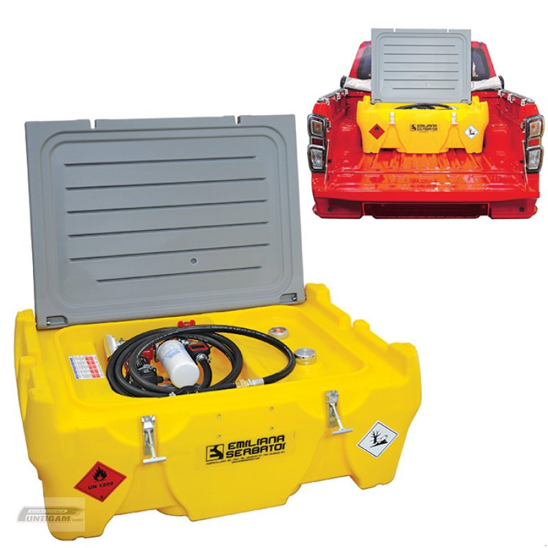 Tankanlage des Typs Emiliana Serbatoi Carrytank 220 PickUp Diesel, Neumaschine in Deutsch - Goritz (Bild 2)