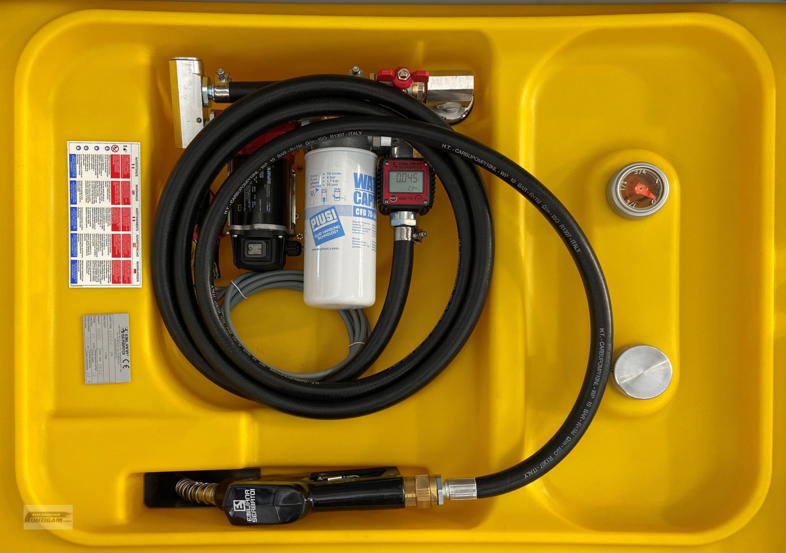 Tankanlage des Typs Emiliana Serbatoi Carrytank 220 PickUp Diesel, Neumaschine in Deutsch - Goritz (Bild 6)