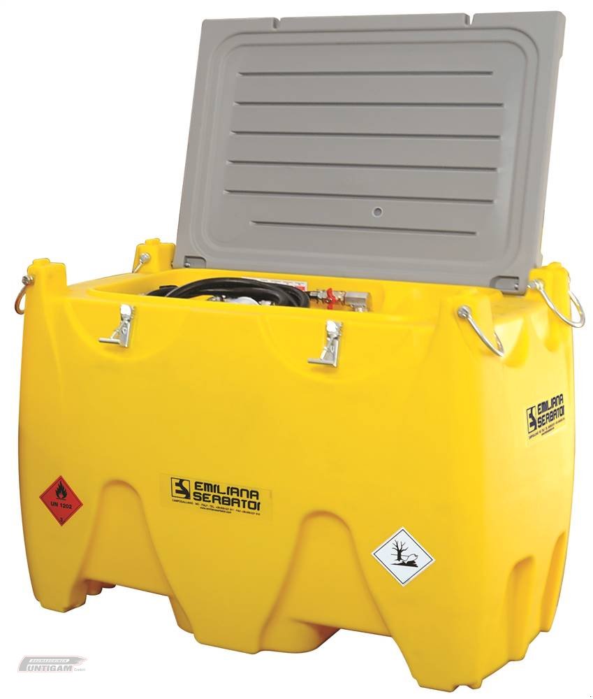 Tankanlage des Typs Emiliana Serbatoi Carrytank CTK 600, Neumaschine in Deutsch - Goritz (Bild 1)