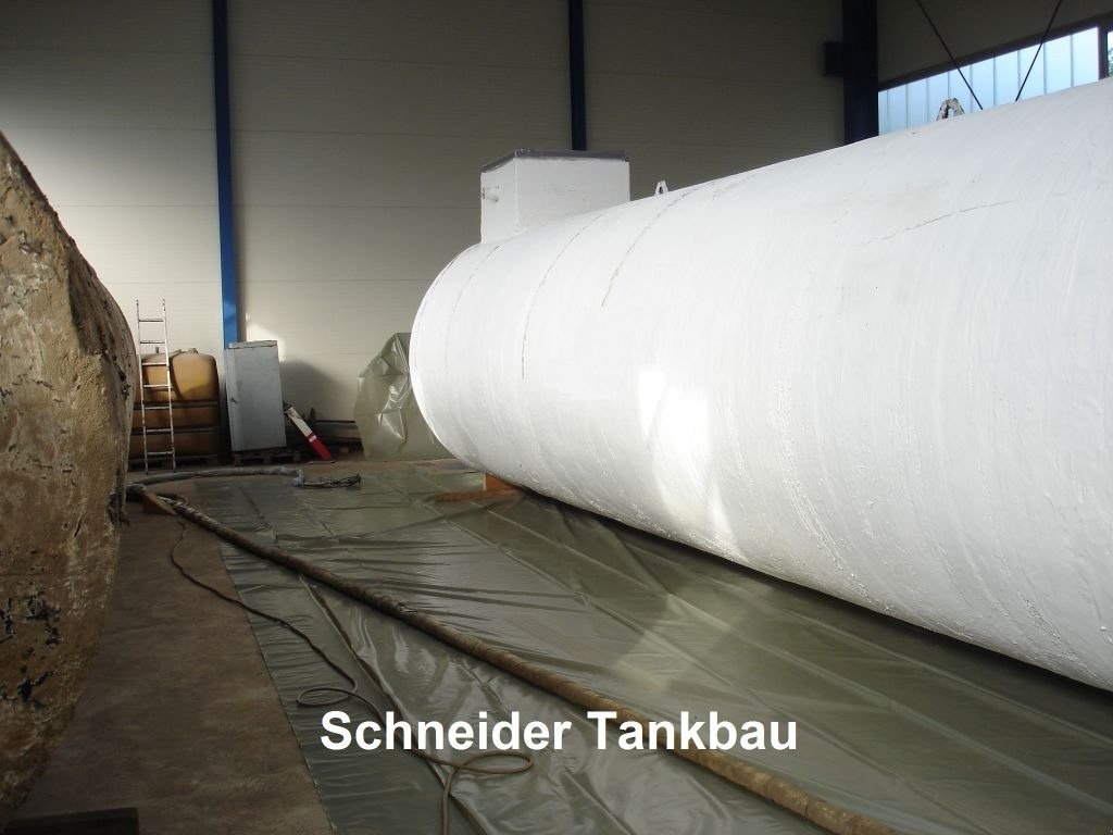 Tankanlage des Typs Schneider 50m³ Erdtank für HEL Stahltank Tank, Neumaschine in Söhrewald (Bild 3)
