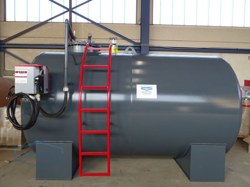 Tankanlage des Typs Schneider Dieseltankstelle Hoftankstelle Tankanlage Stahltank mit Zapfpumpe, Gebrauchtmaschine in Söhrewald (Bild 1)