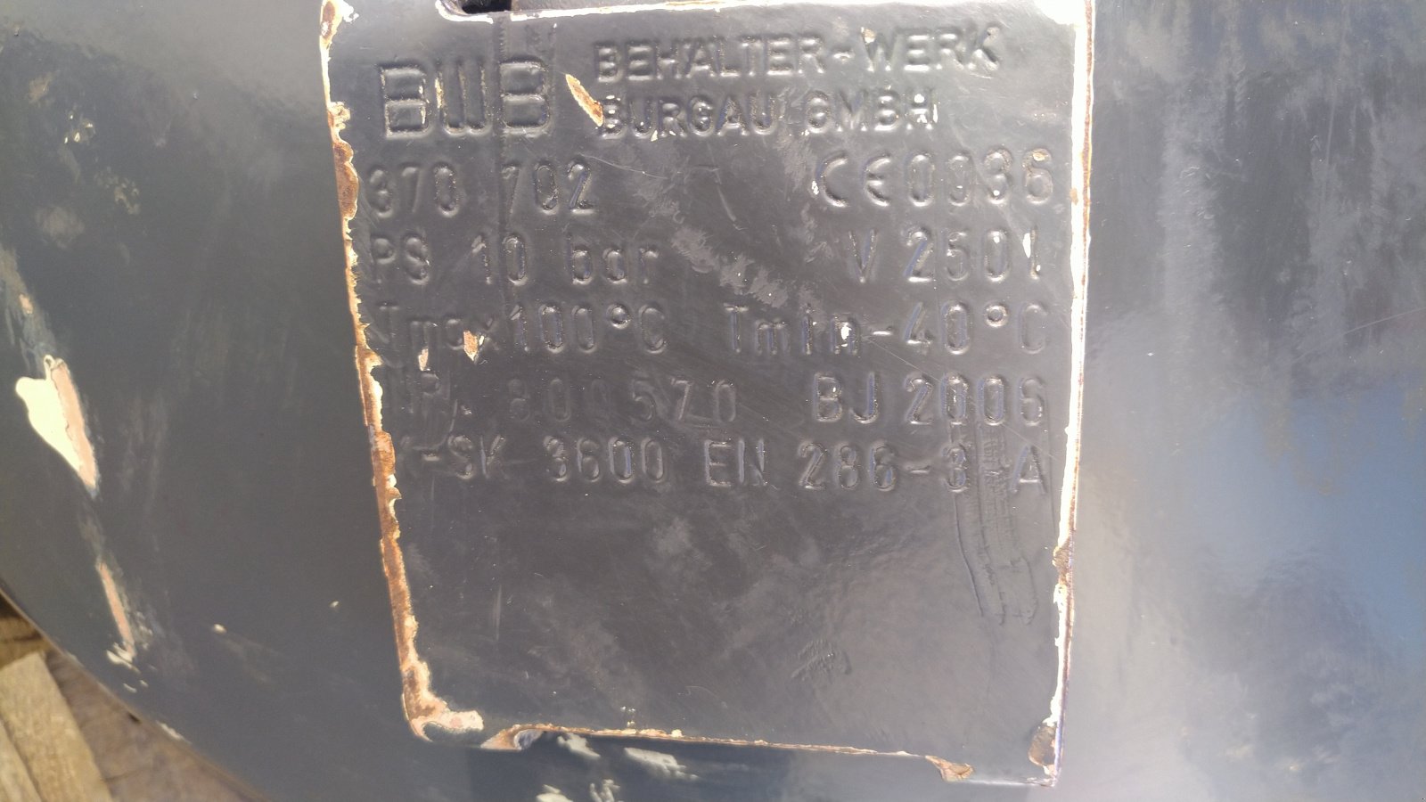 Tankanlage des Typs Sonstige Tankanlage Dieseltank Traktor- Zusatztank, Gebrauchtmaschine in Großschönbrunn (Bild 6)