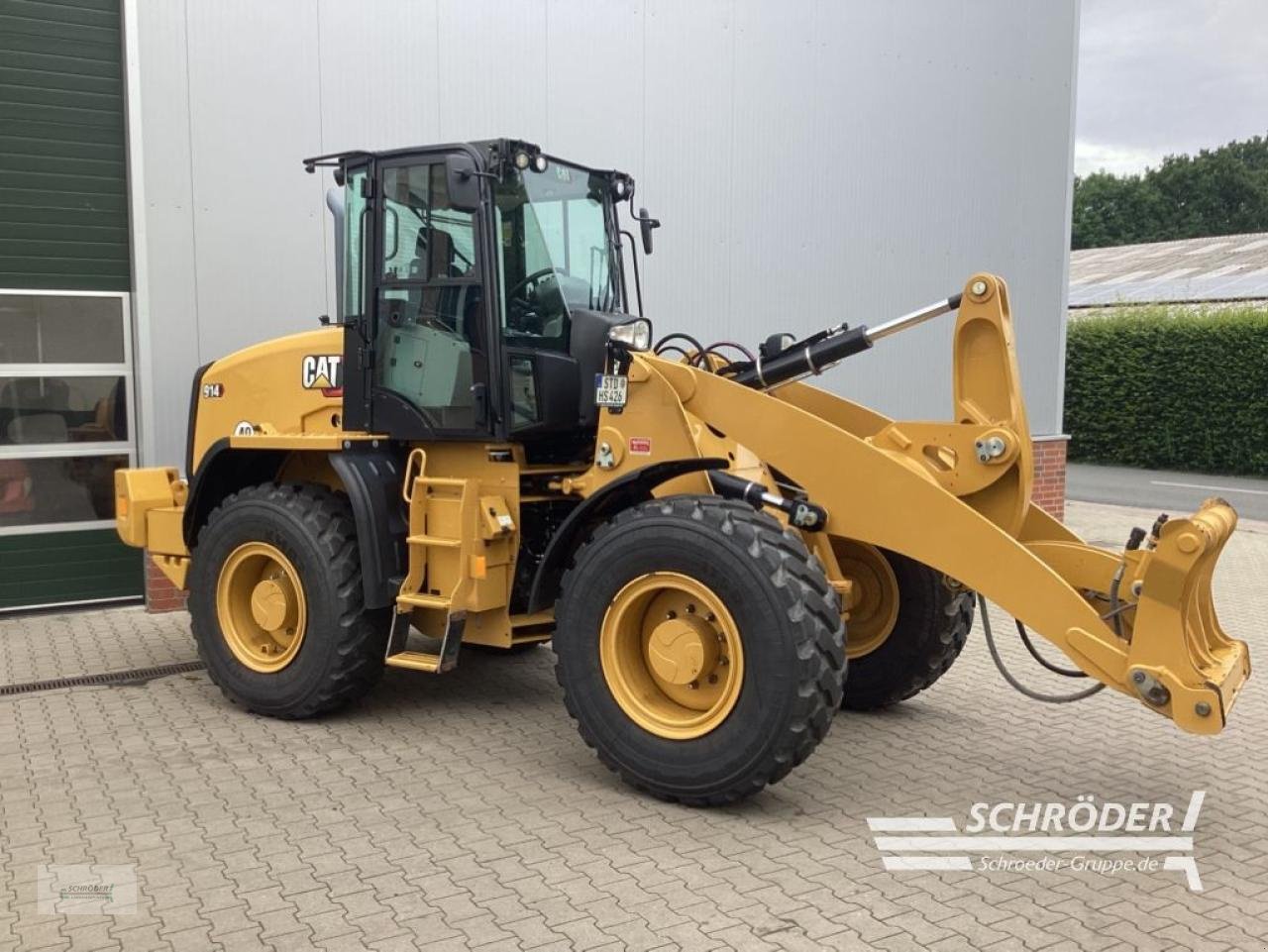 Teleradlader des Typs Caterpillar 914 HL, Neumaschine in Scharrel (Bild 8)